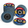 workpro 20-pack zirconia flap discs, 4-1/2" x 7/8", main product view