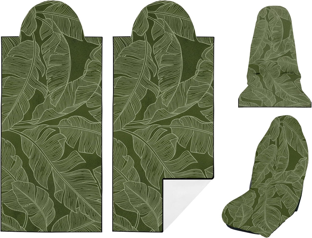 car seat towel covers for gym, front seats, main product view
