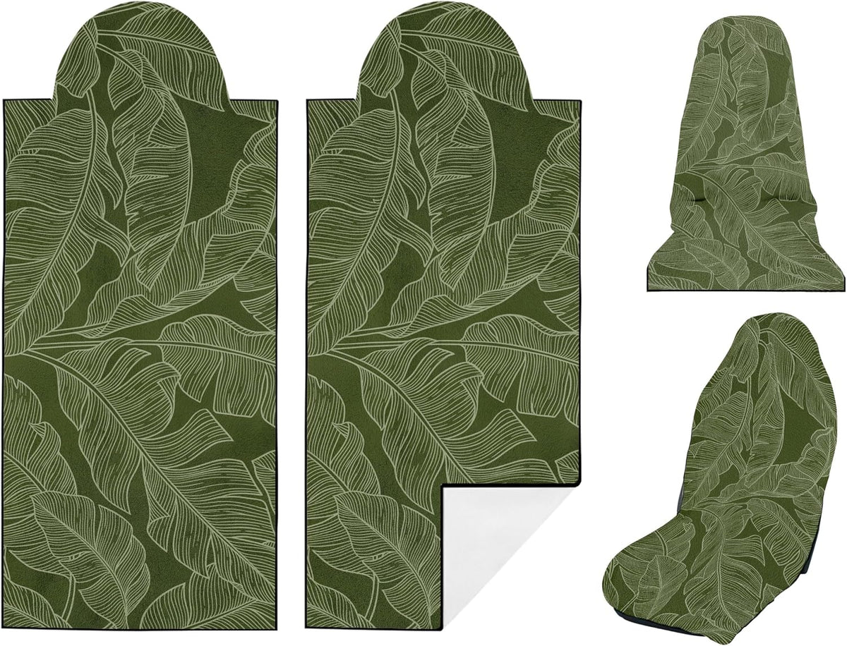 car seat towel covers for gym, front seats, main product view