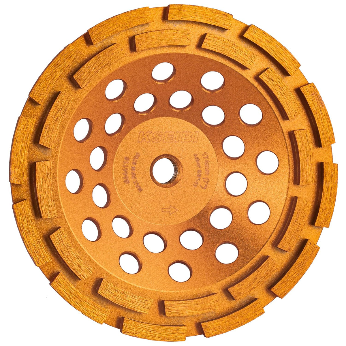 kseibi 644118 diamond concrete grinding wheel cup 7", main product view