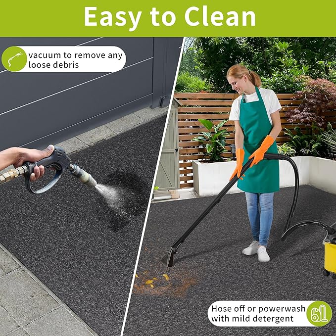 Oil Spill Mat - 20' x 7'4" Absorbent Oil Garage Floor Mat - Image 7