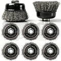 3 inch stainless steel wire wheel cup brush, main product view