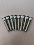 8Pcs M14*1.5 Serrated Front Wheel Lug Stud 610-490 15.7mm Knurl, 69.75mm Length Replacement for 2003-2016 Ford F250 F350 F450 F550