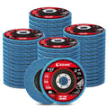 ezarc zirconia flap discs 80 grit, 4-1/2 x, main product view