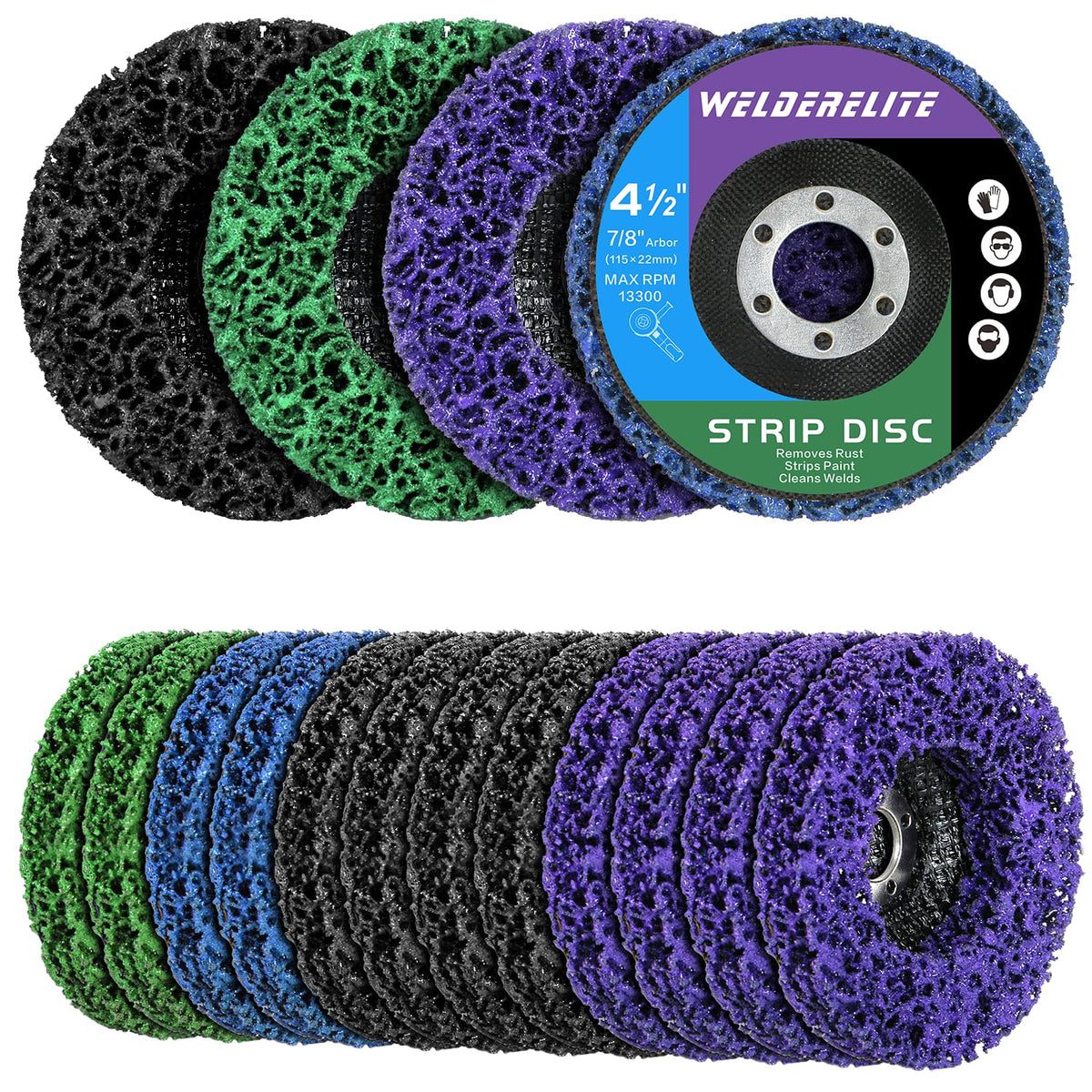paint stripper discs for angle grinder, 4-1/2" x, main product view