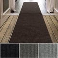 iCustomRug Spartan Weather Warrior Indoor/Outdoor Utility Ribbed Carpet Runner