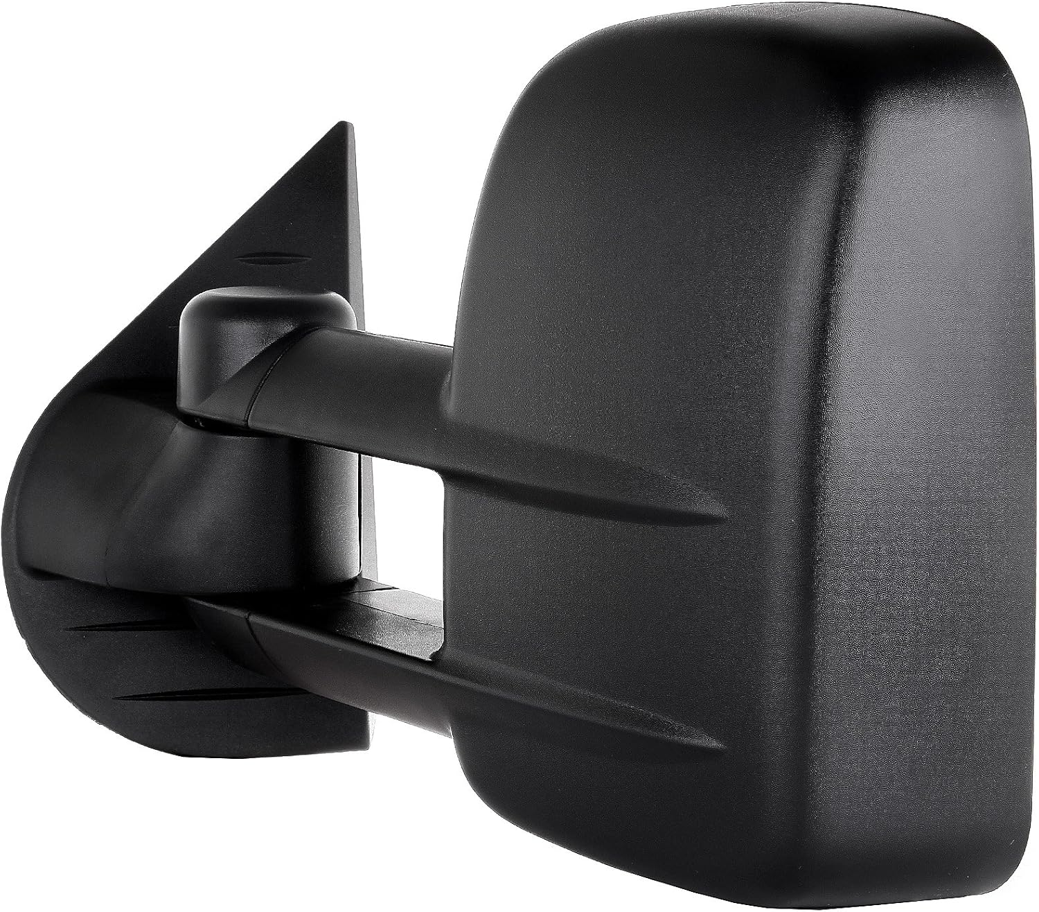 A Pair Towing Mirrors Fits 2008-2013 for Chevy Silverado for GMC Sierra 1500/2500 HD/3500, Manual Adjusted View Mirror