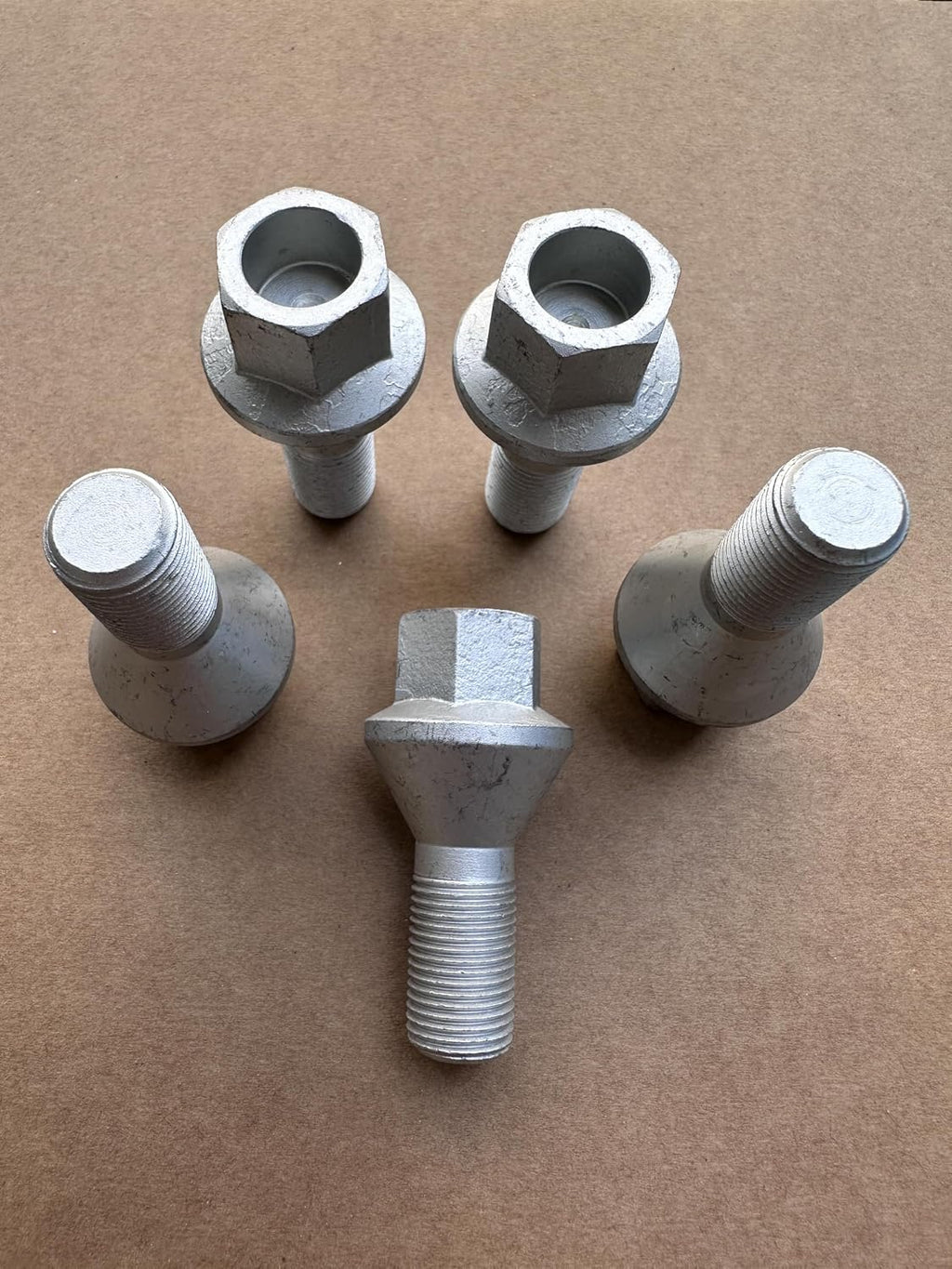5PCS M16-1.50 Wheel Lug Bolts 610-705 21mm Hex, 23mm Thread Length Replacement for 2014-2025 Ram ProMaster 1500 2500 3500 Van Front or Rear