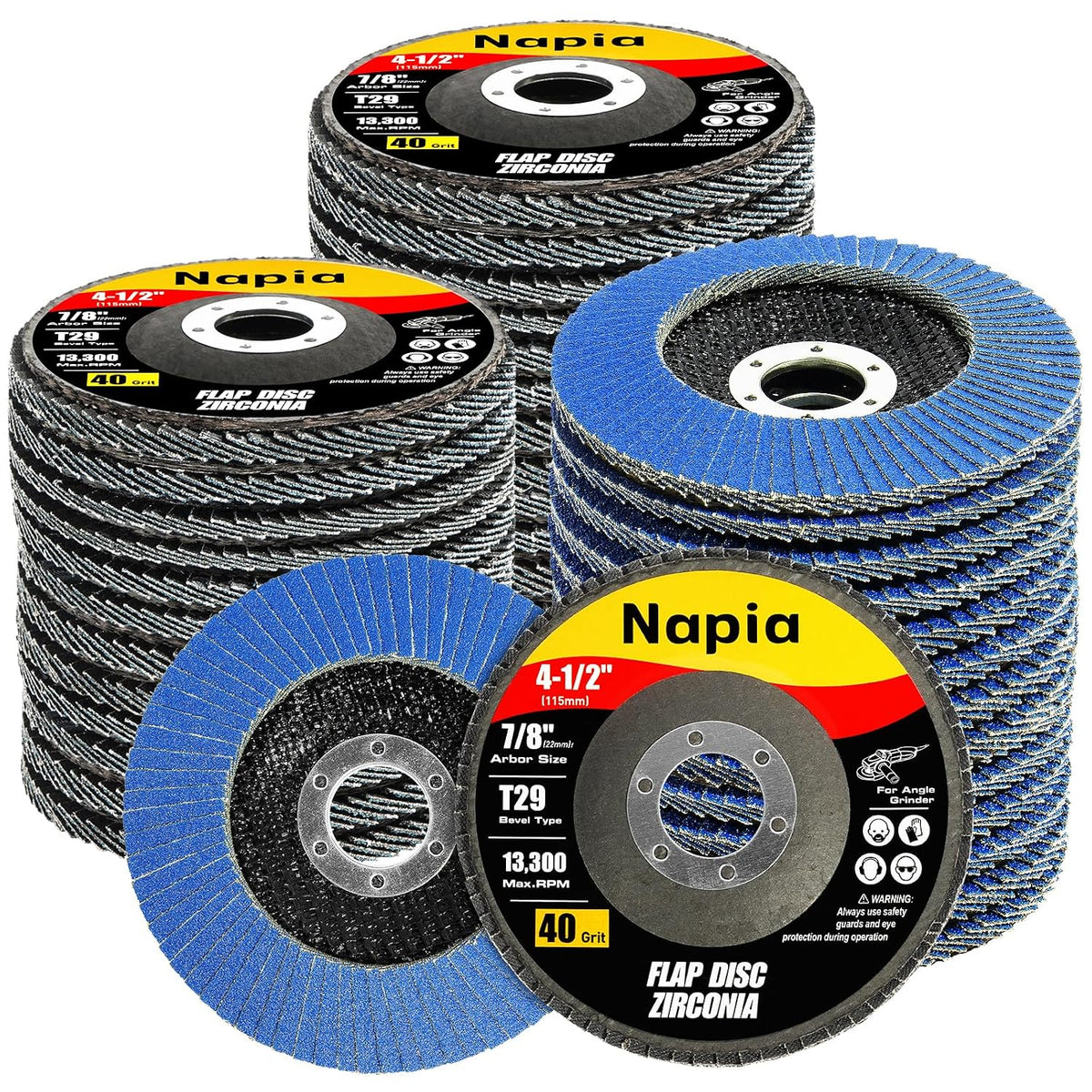 flap discs 4 1/2" for angle grinder sanding-disc, main product view