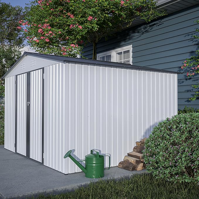 10X8 FT Outdoor Tool Storage Shed - Image 7