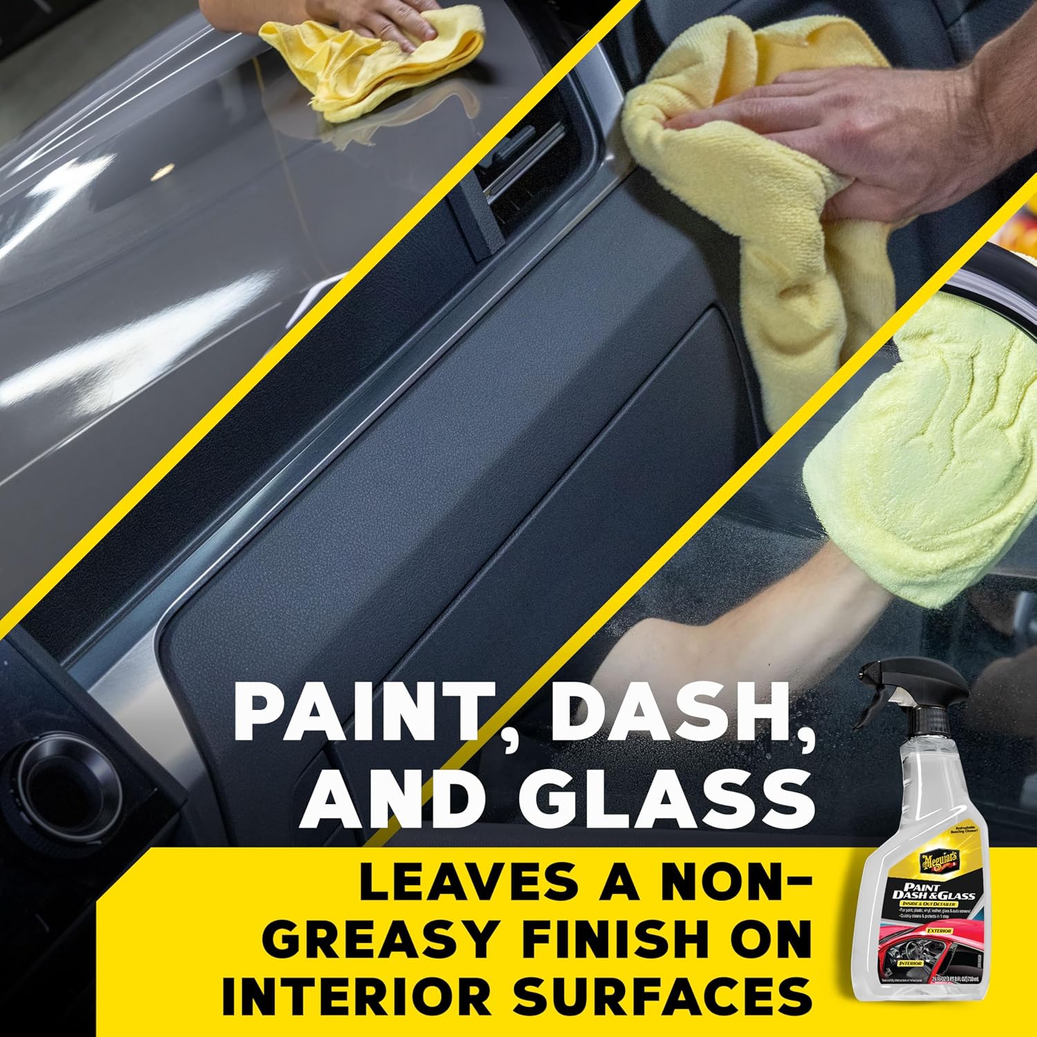 Meguiar's G250224 - Paint Dash & Glass-24oz