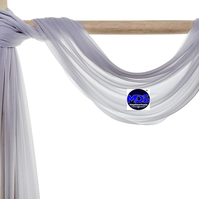 MDS Halloween Chiffon Draping Fabric - 1 Panel, 30" Wide x 100ft Long - ...