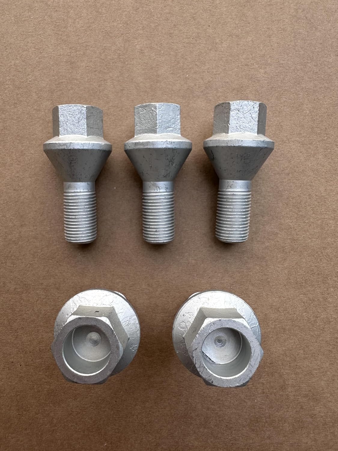 5PCS M16-1.50 Wheel Lug Bolts 610-705 21mm Hex, 23mm Thread Length Replacement for 2014-2025 Ram ProMaster 1500 2500 3500 Van Front or Rear