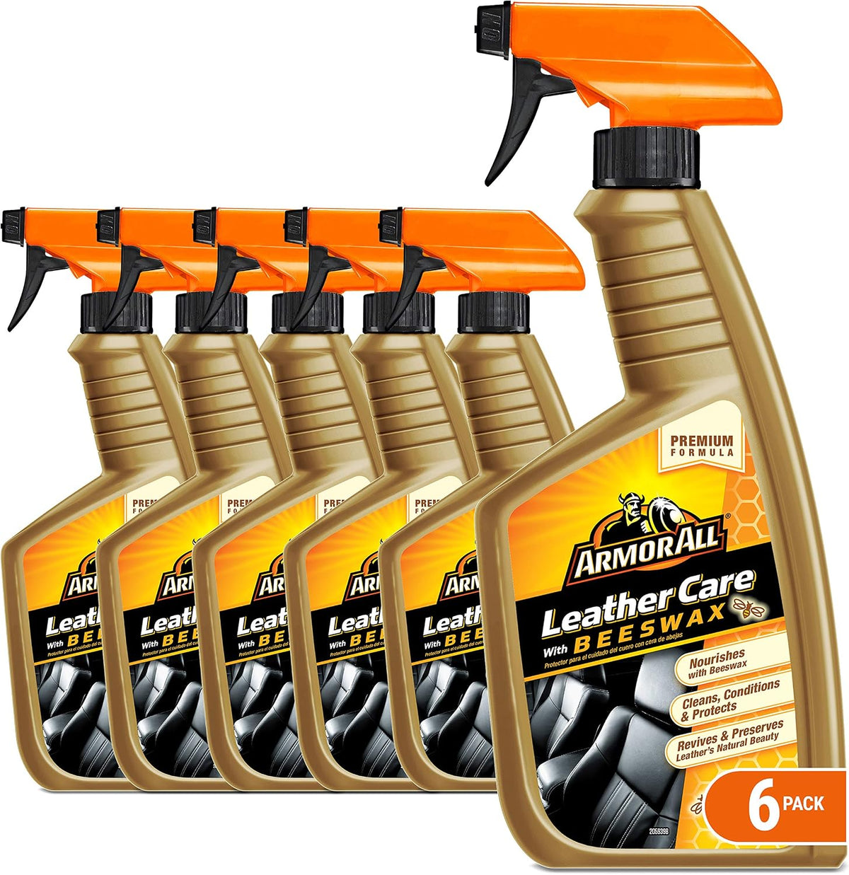 Armor All Car Leather Care Spray Bottle, Cleaner