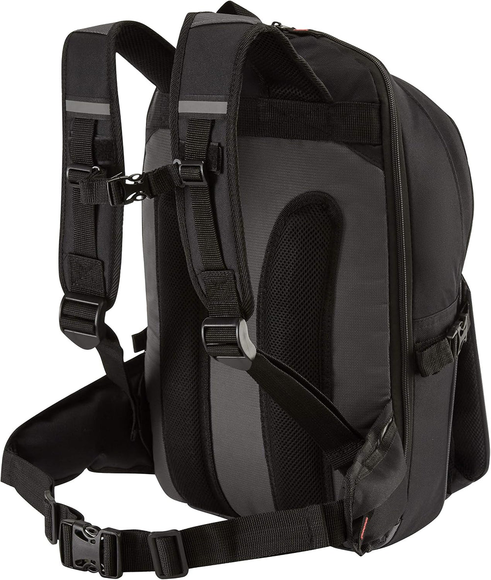 JDC Motorcycle Backpack With Helmet Holder/Carrier - 24L Expandable to 36L - ...
