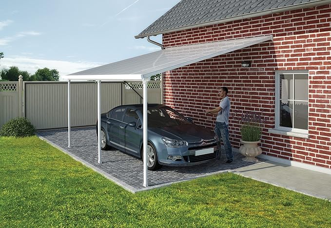 Palram - Canopia Feria 13 Ft. x 20 Ft. Carport Aluminum Metal Frame and - Image 3