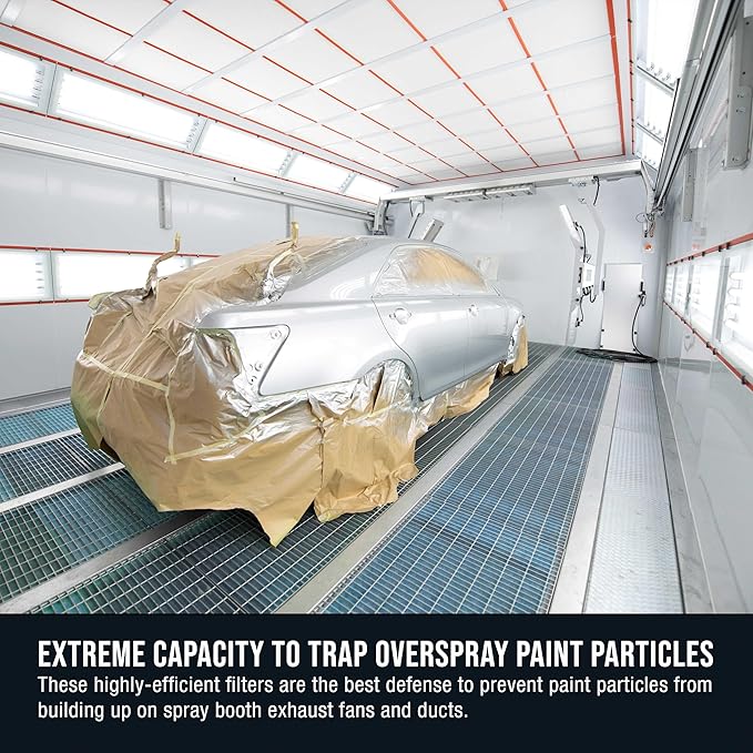 Master Elite Premium Paint Spray Booth Exhaust Filter Roll - Image 5