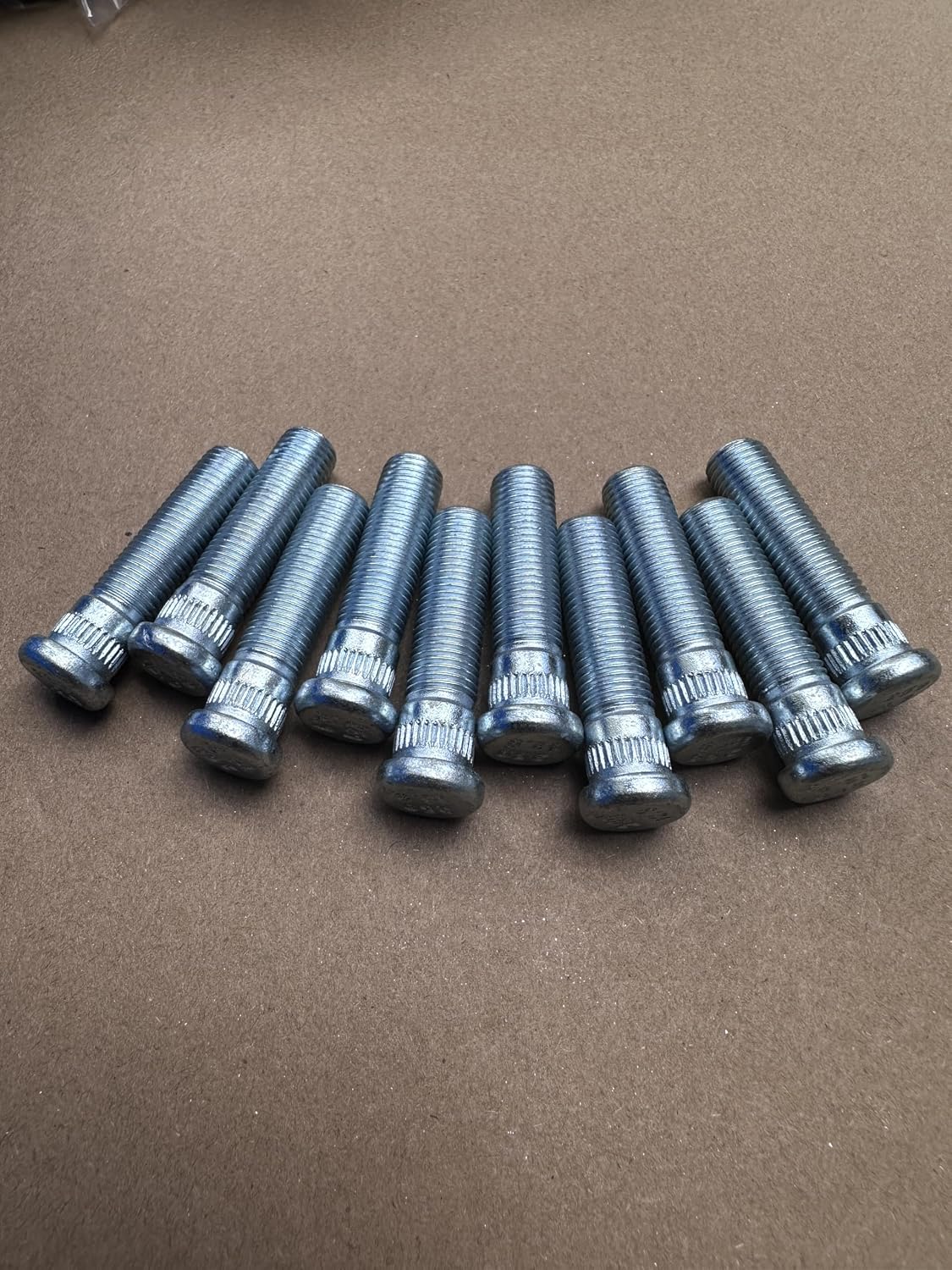 10PCS Wheel Stud Bolts 7/16-20 Thread .475 in. Knurl 1.75' Length 610-259 Replacement for 1960-1982 Chevrolet Corvette Front Rear