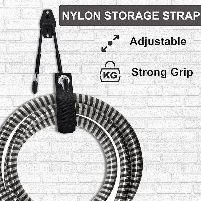 QUELIEN Large Garage Hooks, Heavy-Duty 7.5 in Cord Organizer - Image 6