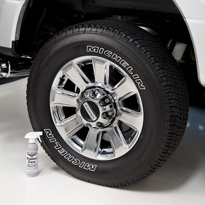 Ceramic Tire Dressing Protector, No Tire Shine, No Dirt or Brake Dust