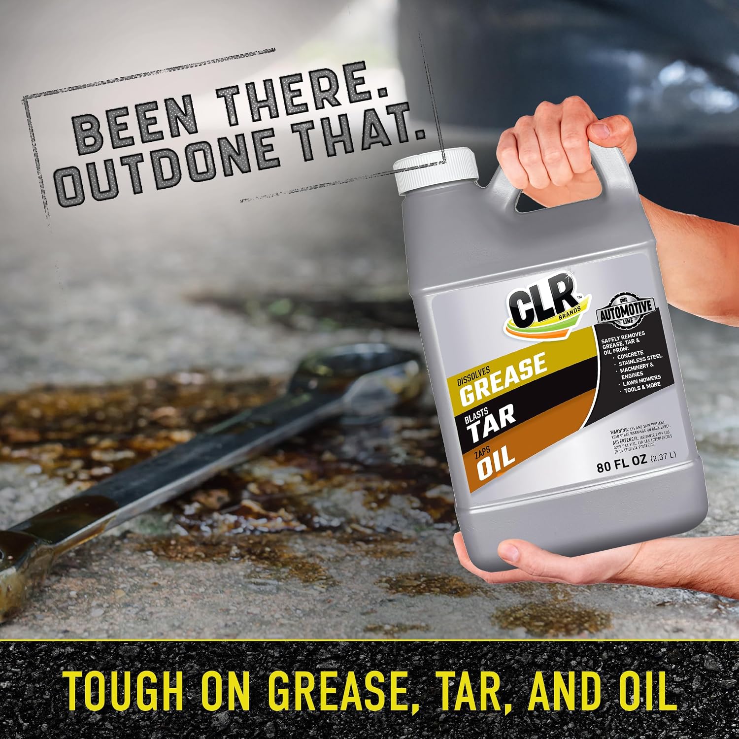 CLR Brands® Automotive Grease Tar & Oil Remover 80oz