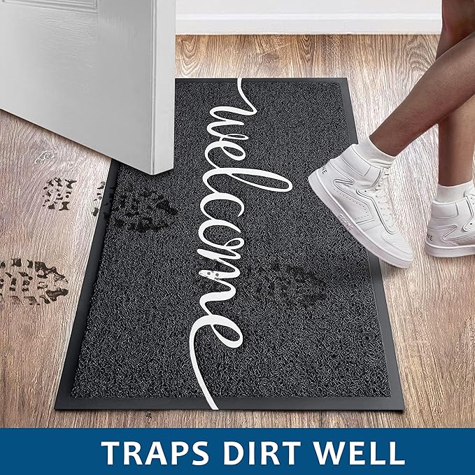 EARTHALL Funny Welcome Mats Outdoor, Front Door Mat - Image 3