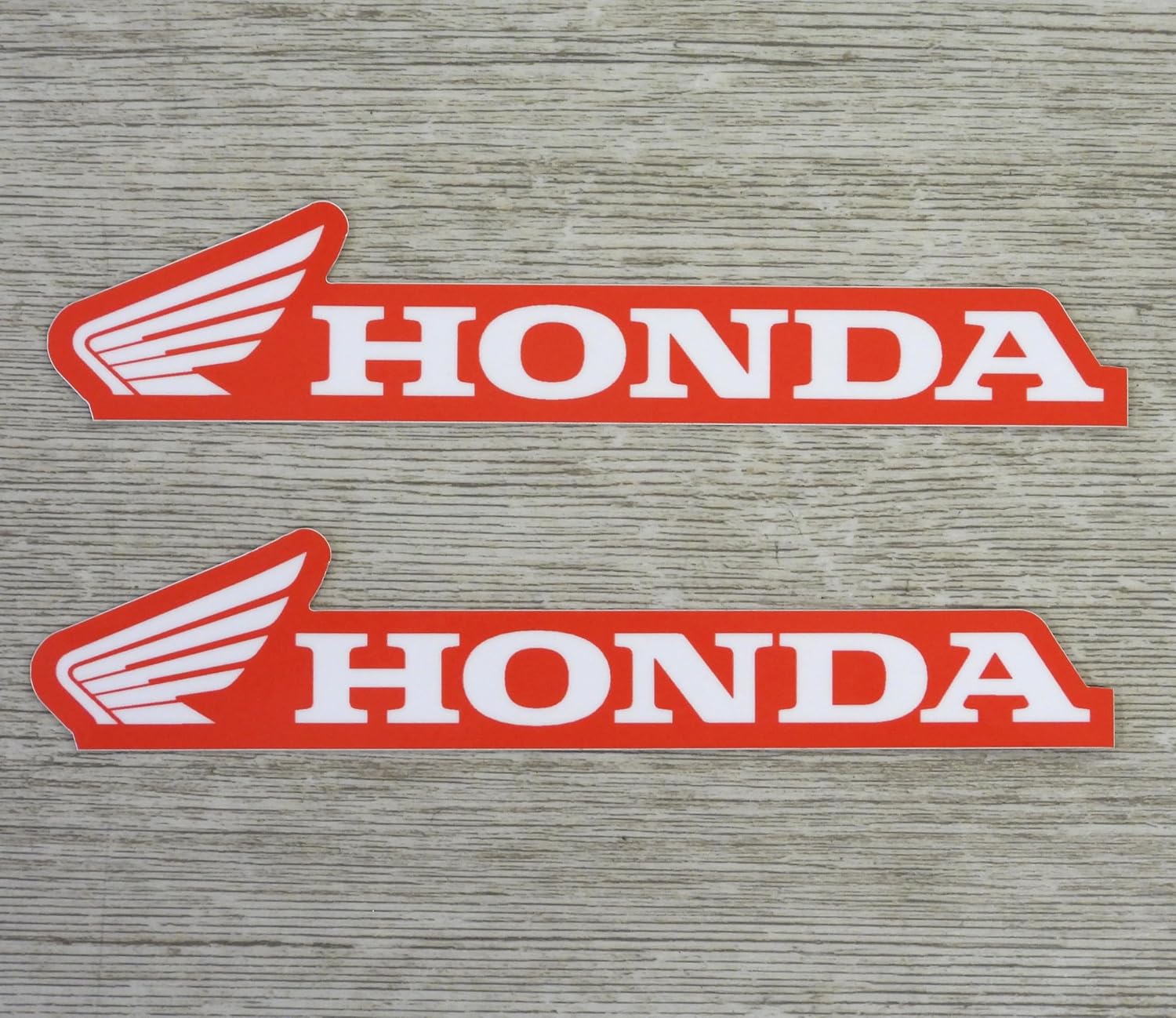 2x RED DECALS STICKERS GRAPHICS compatible with Honda CBR600 CBR600RR CBR1000RR CR60 CR80 CR85 CR125 CR250CRF50 CRF80 CRF100 CRF110 CRF125 CRF150 CRF230 CRF250 CRF300 CR 60 85 CRF 50 70 80 100 110 125