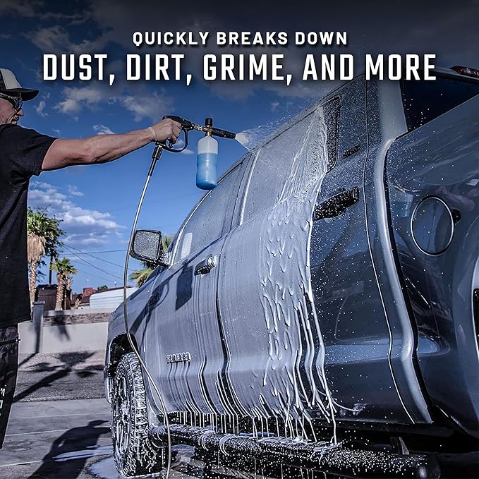 Slick Products Wash & Wax Extra Thick Foaming Cleaning Solution Motorcycle - Image 3