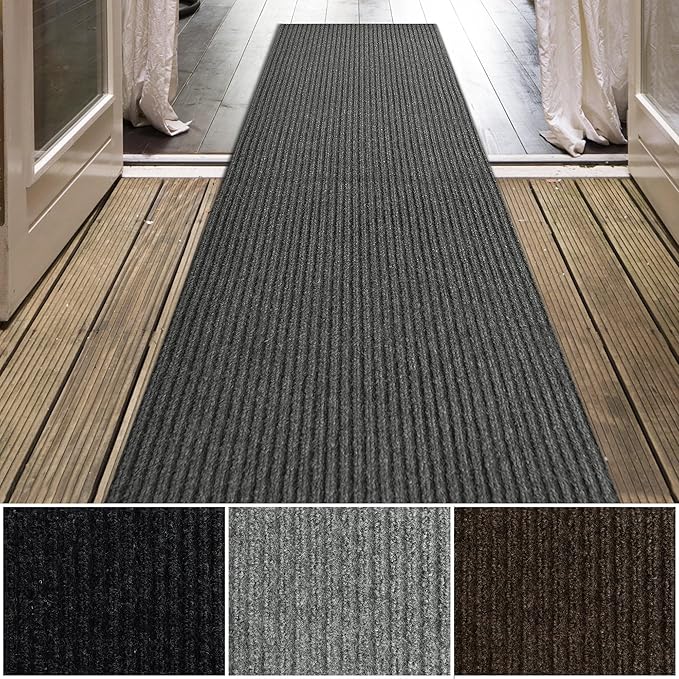 iCustomRug Spartan Weather Warrior Duty Indoor/Outdoor Utility Ribbed in 3ft by iCustomRug