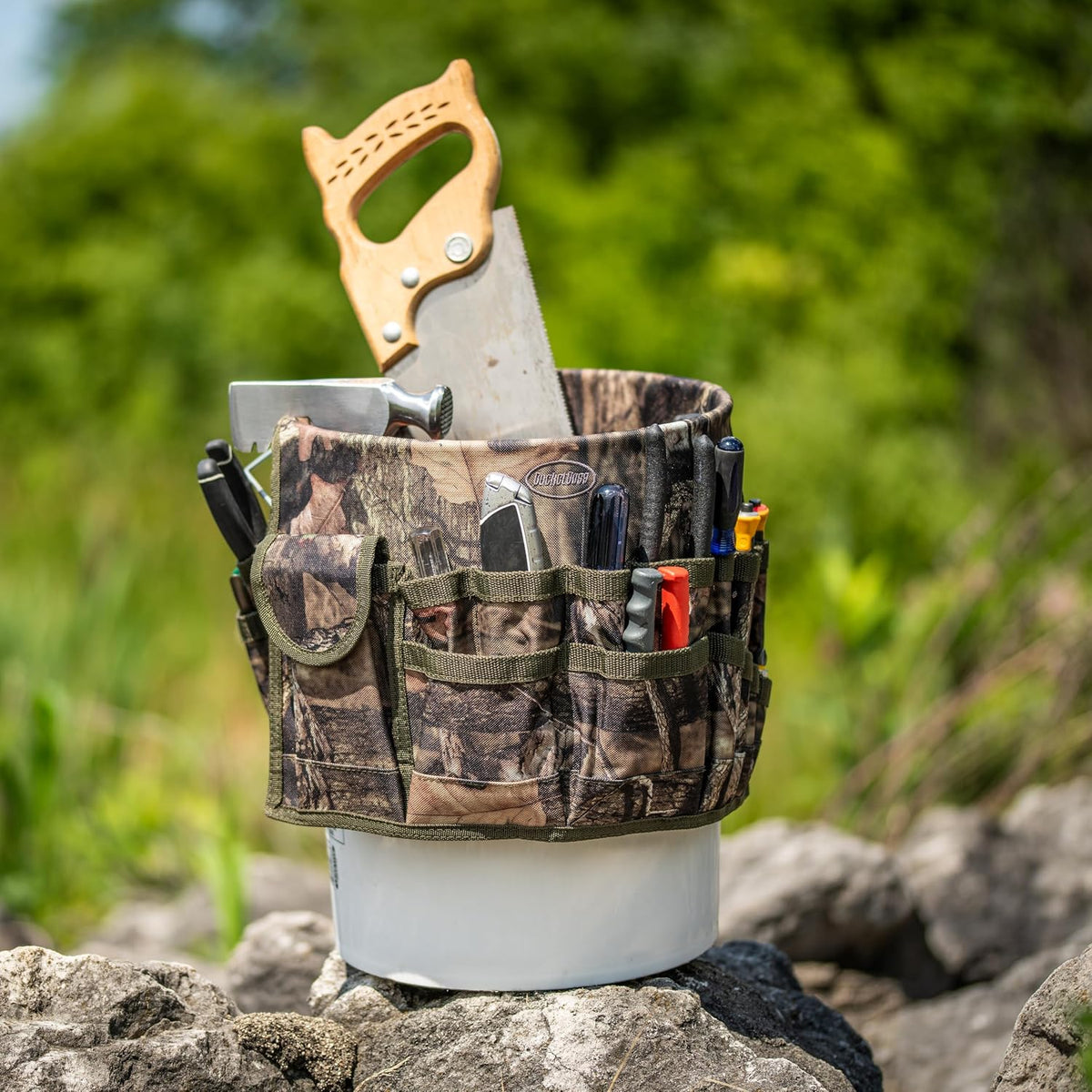 bucket boss - camo bucketeer bucket tool organizer, view 14