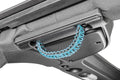 Quadratec 550 Paracord 3-in-1 Grab Handles for A Pillar, Headrests & Soundbar - Fits Jeep Wrangler JK 2-Door 2007-2018 - Cab Entry Assist Handles (Teal Blue)