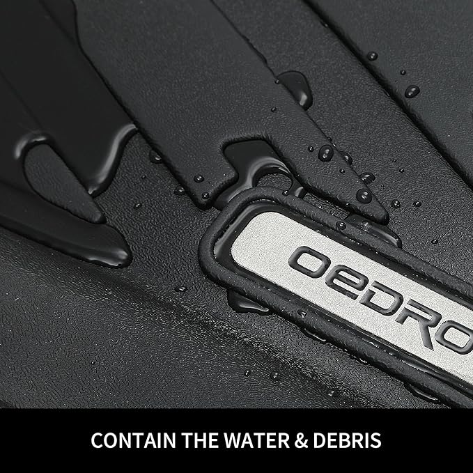 OEDRO Upgraded Floor Mats Fit for Toyota Tacoma 2016-2023, All Weather TPE - Image 8