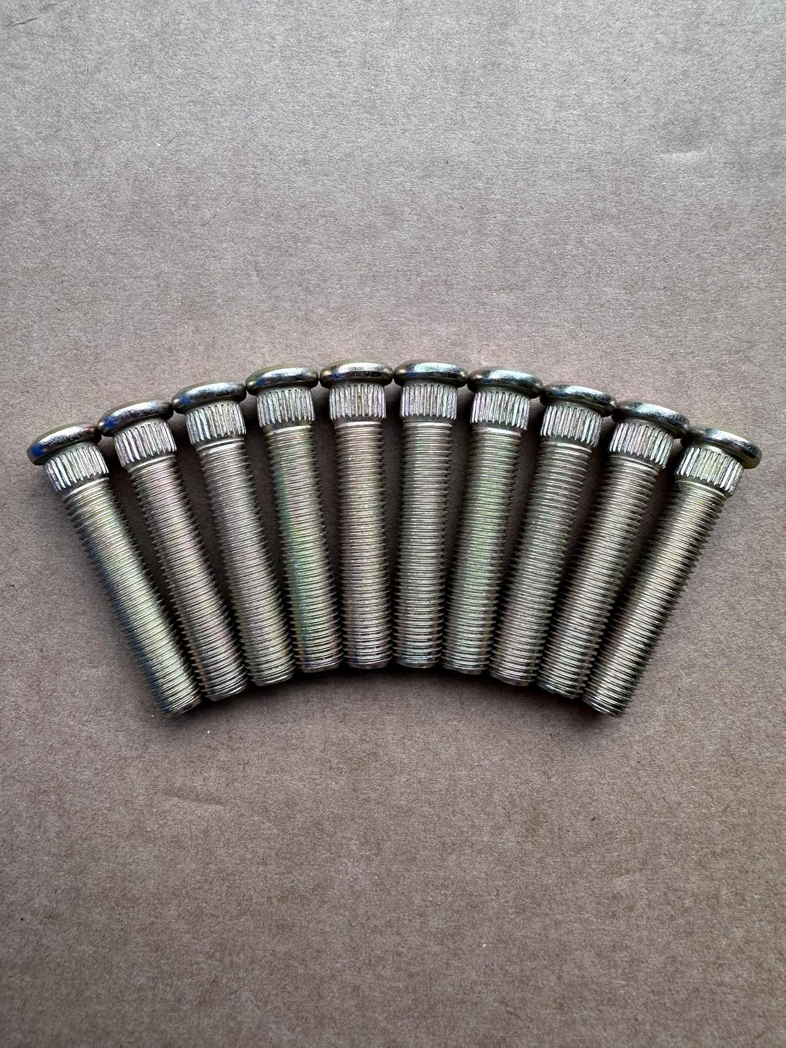 10pcs Extended Wheel Stud 1007708 M12x1.5 2.5 in. Length Replacement for GM Chevrolet Camaro Corvette, Ford Fusion Escape Foucs Fiesta Transit Connect Courier