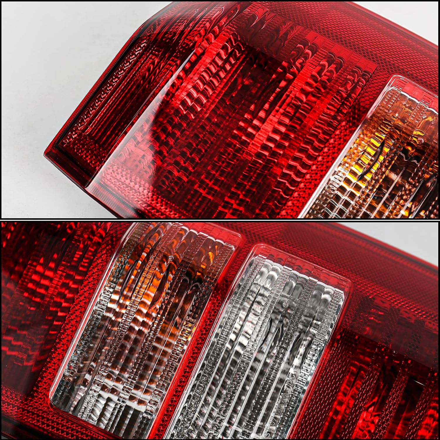 FIONE for Jeep Patriot Taillight Assembly 2008-2017 Stop Indicator Light Brake Rare Lamp Replacement Right Passenger Side RH 5160364AG