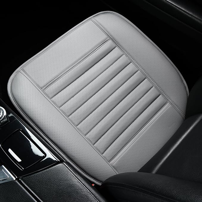 2pc Edge Wrapping Comfortable Car Front Seat Covers, Seat Protectors, Anti-Slip - Image 2