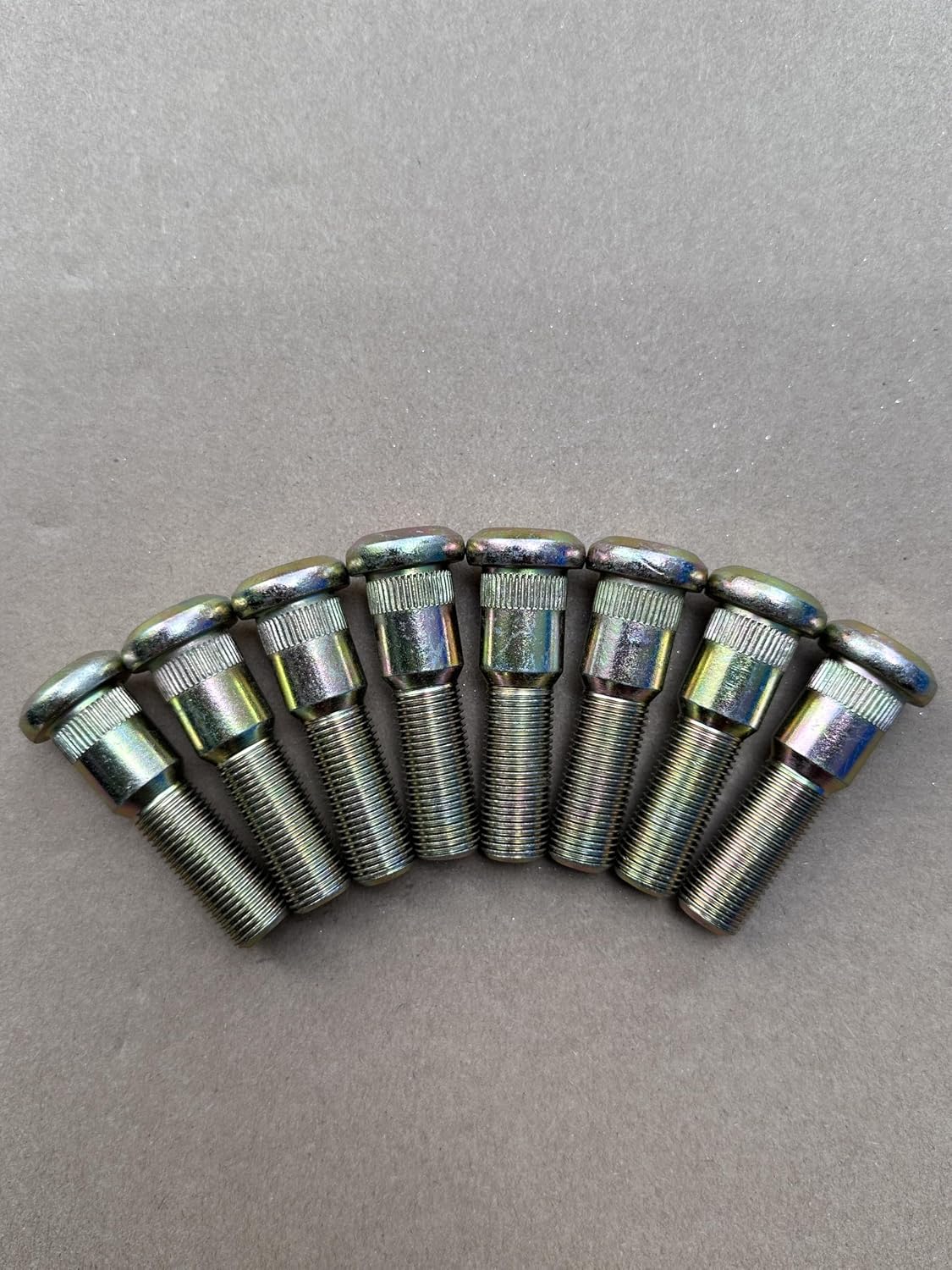 8pcs Drive in Trailer Wheel Hub Stud 9/16-18 x 2.28 in. UHL 0.686 in Knurl Replacement for 7-132 Dexter 5200 6000 7000 lb Hubs