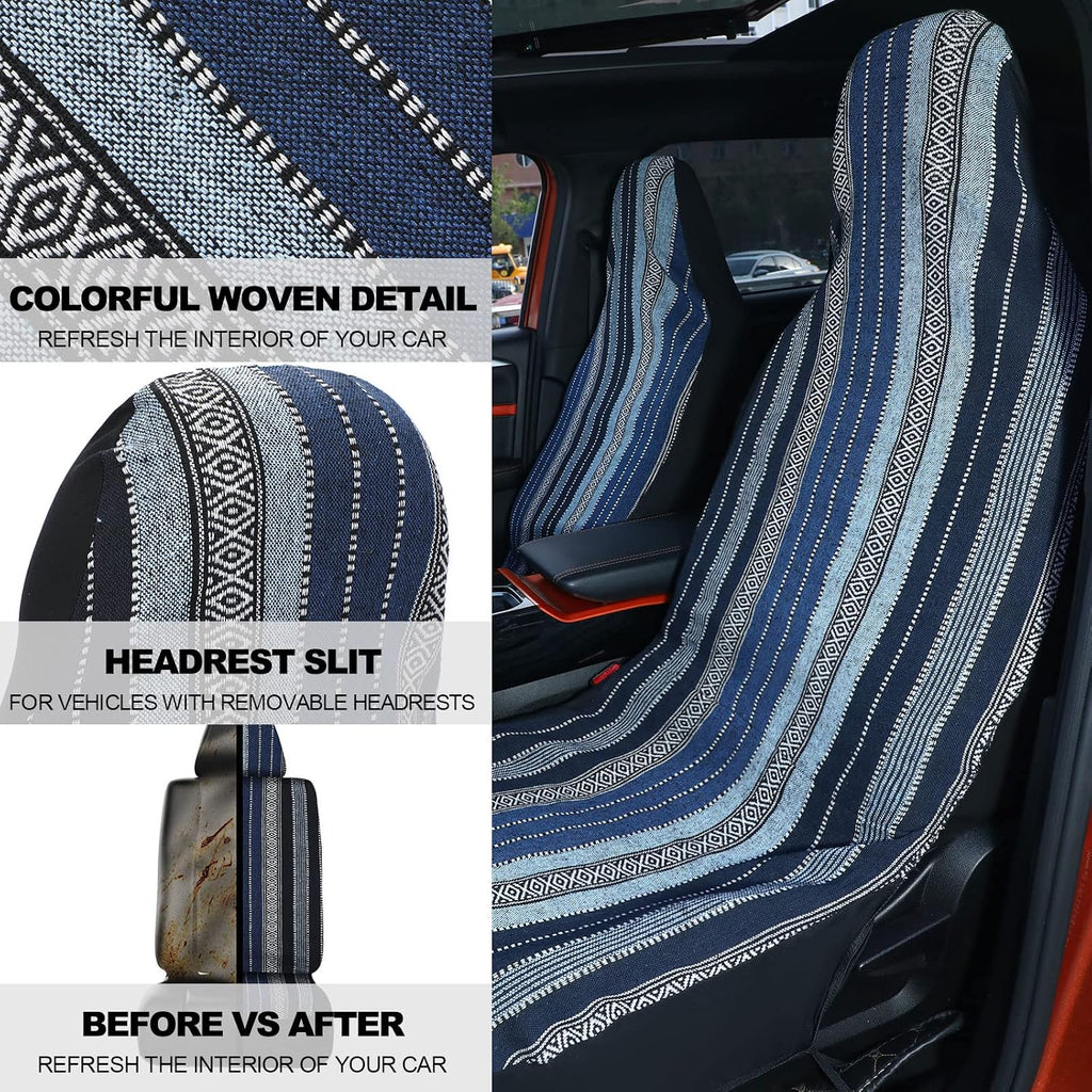 frienda 14 pcs baja saddle blanket car seat on a desk or shelf