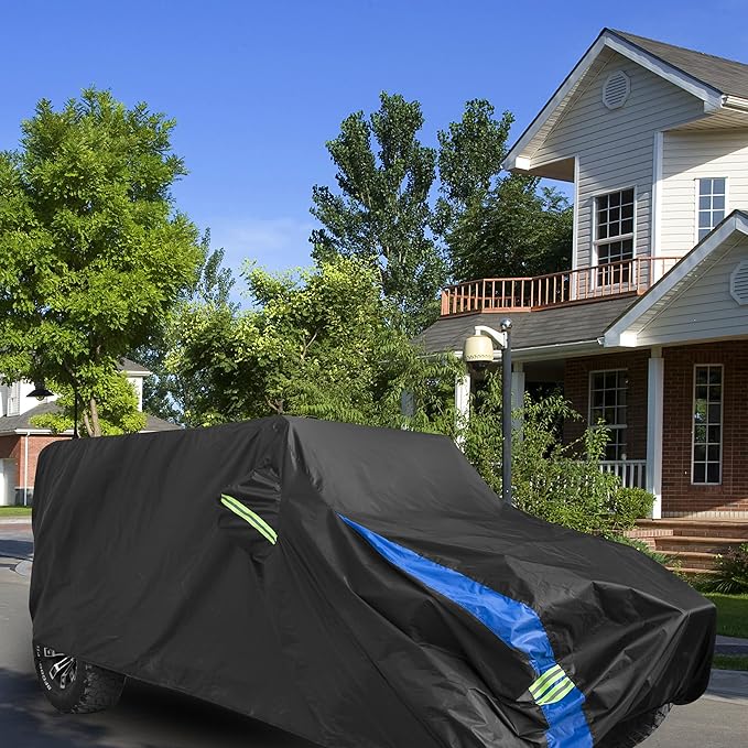 Avecrew for Jeep Wrangler Cover Waterproof 4 Door, All Weather for Jeep Rain - Image 9