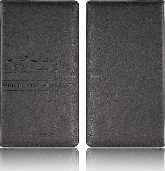 TOURSUIT Car Registration and Insurance Card Holder, Vehicle License Document - Image 3