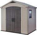 Keter Factor Large Resin Outdoor Storage Shed by Keter