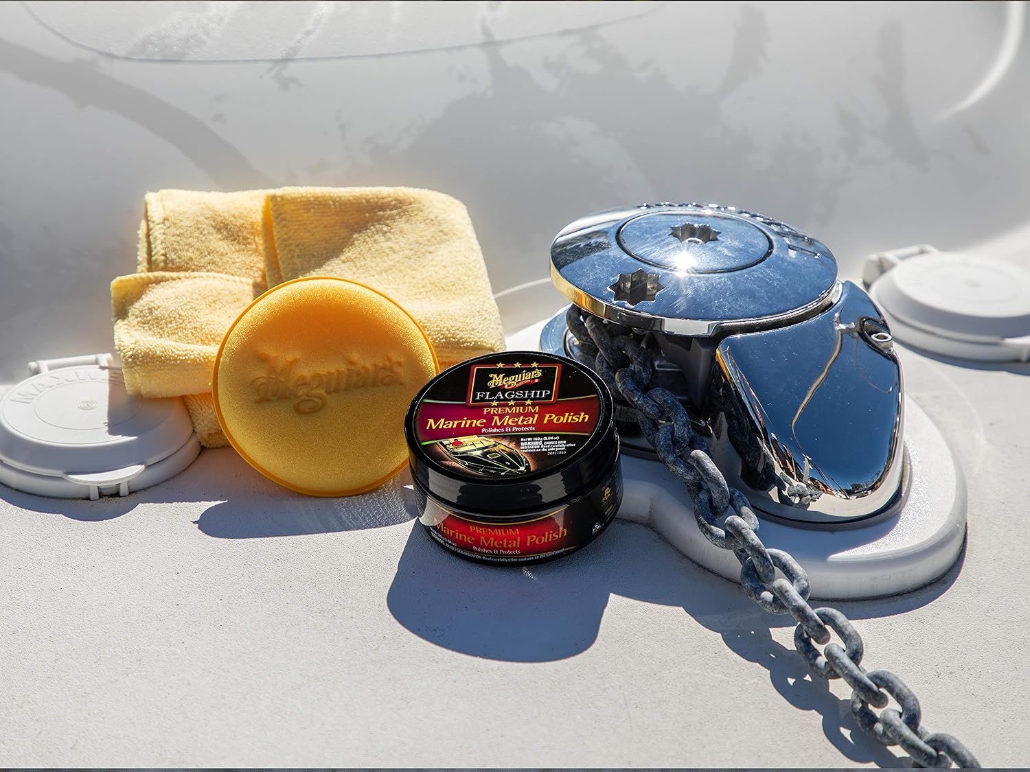 Meguiar's M180406 Marine Metal Polish