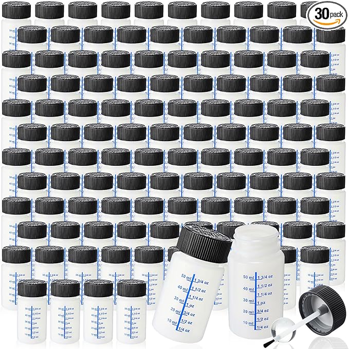 Mumufy 30 Pcs Touch up Paint Bottles by Mumufy