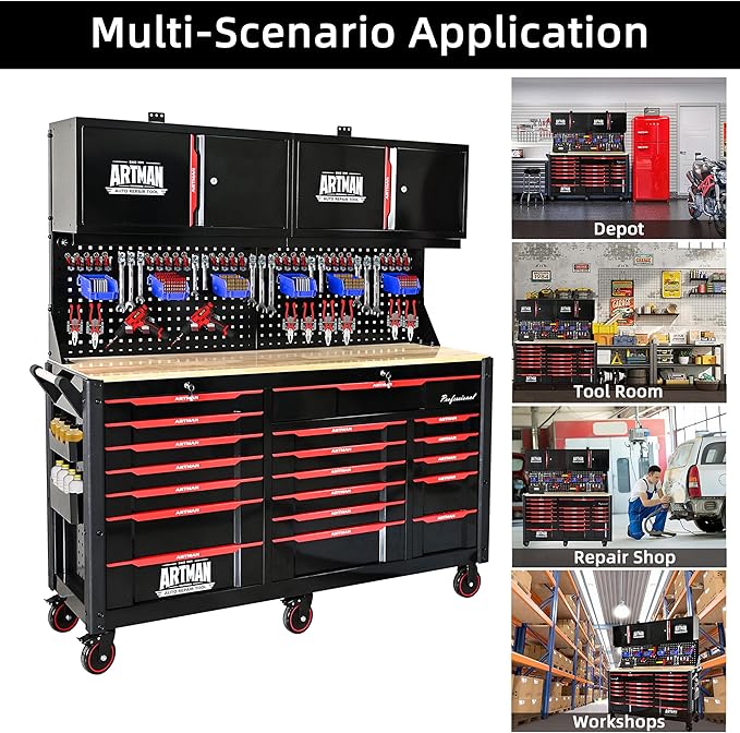 72-Inch Garage Cabinets and Storage System - Image 4