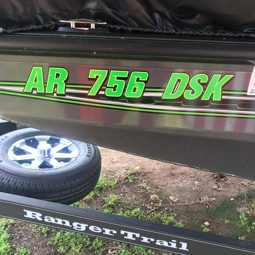 Boat Registration Numbers & Letters 2CL / 2 Pack Custom 3" Boat & Jetski PWC Stickers