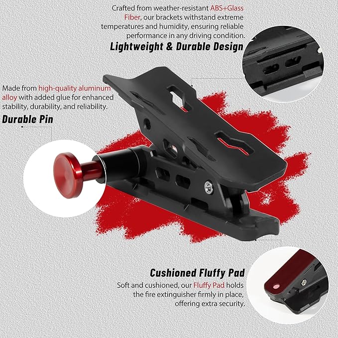 Quick Release Fire Extinguisher Mounts - Image 4