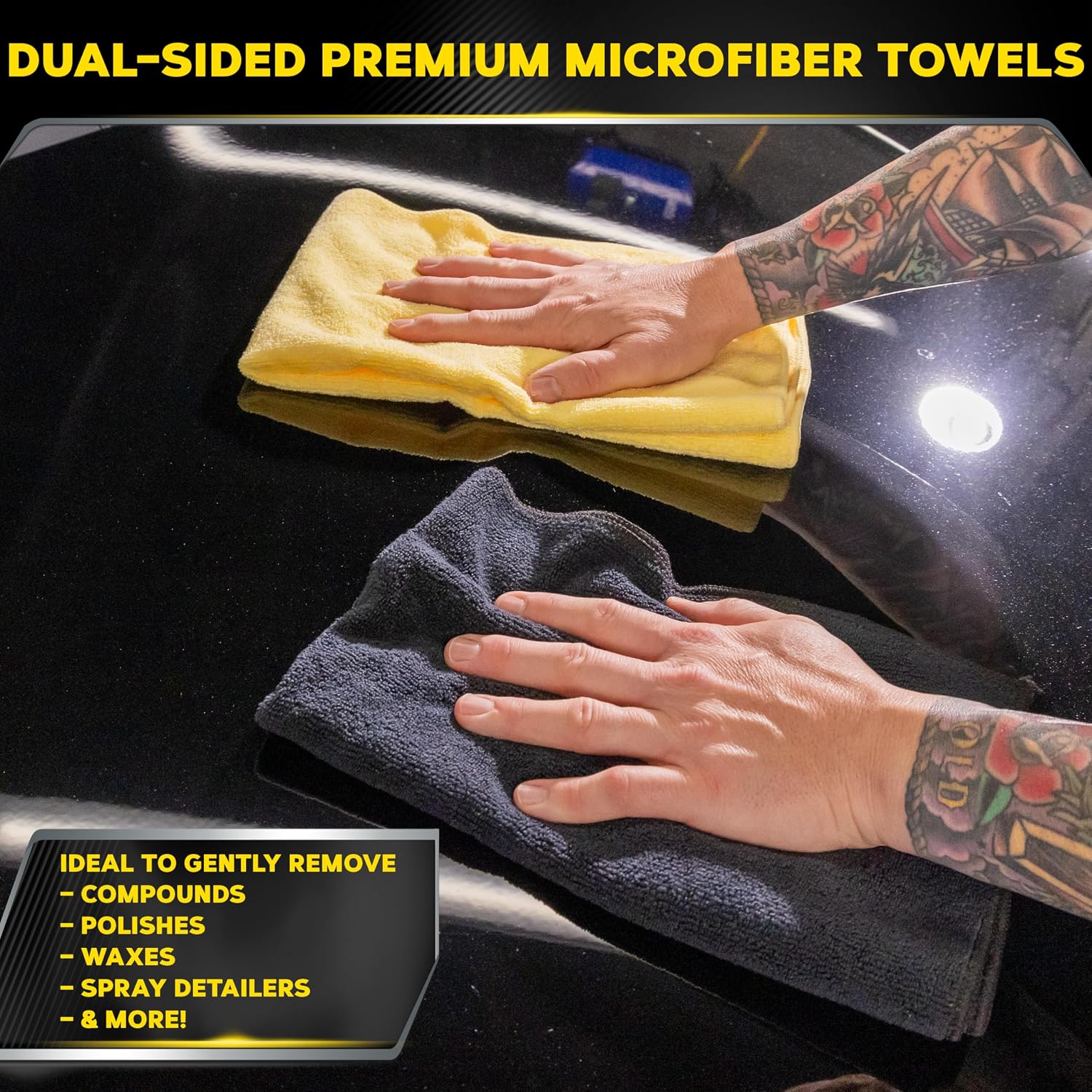 Meguiar's X2025 Supreme Shine Microfiber Towels -6 Pack