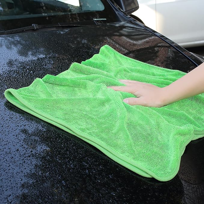 JOYMOOP Microfiber Towels for Cars, Quick Drying Car Microfiber Cleaning Cloth - Image 2