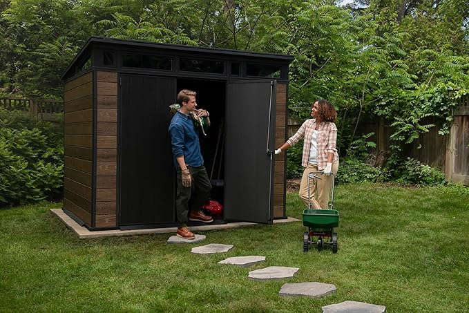 Keter Signature Collection 9x7 Ft All-Weather Storage Shed - Image 2
