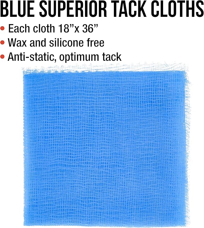 TCP Global Pure Blue Superior Tack Cloth, Automotive & Woodworking, - Image 4