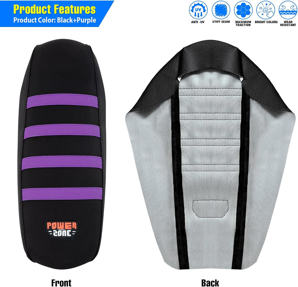 Motorcycle Dirt Bike Seat Cover for Surron Sur Ron Light Bee X/S - E Bike Seat Cover (Purple)